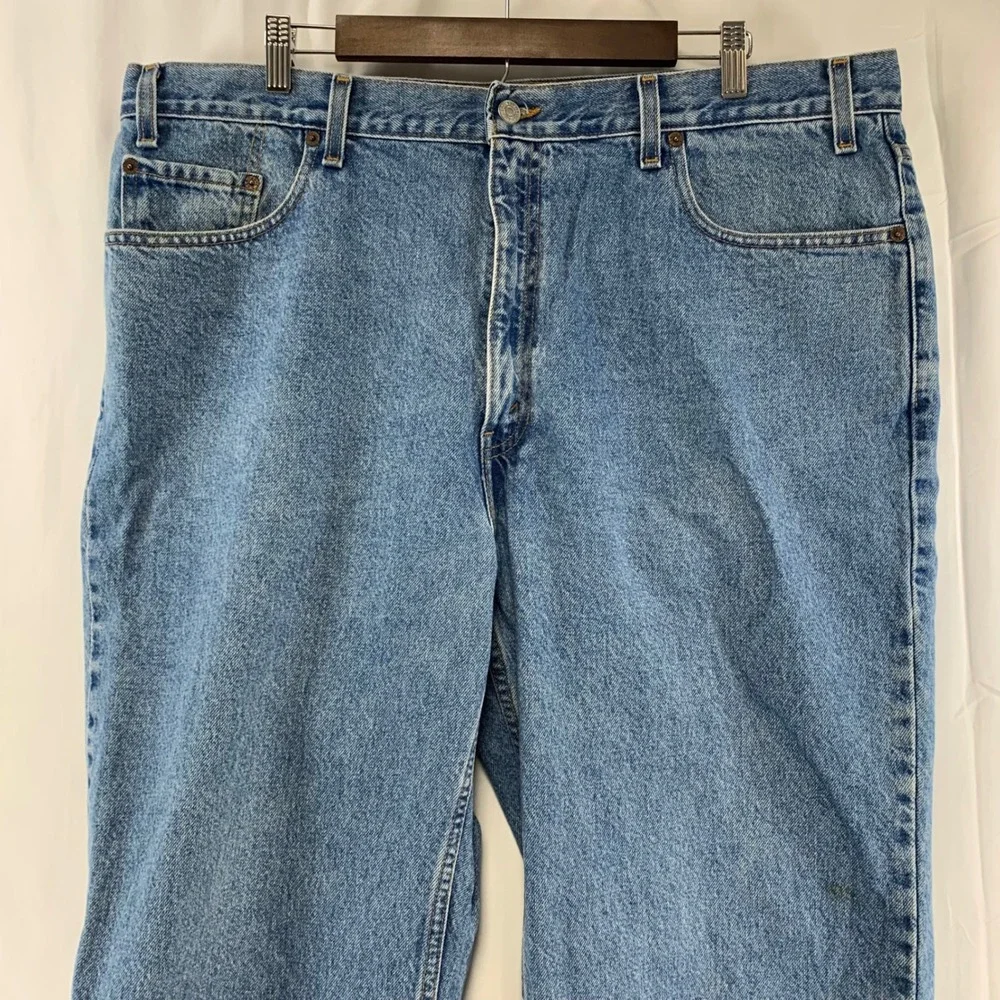 Levi's‎ 550 Relaxed Straight Leg Mens 42x32 (39x32) Blue Vintage Denim Jeans